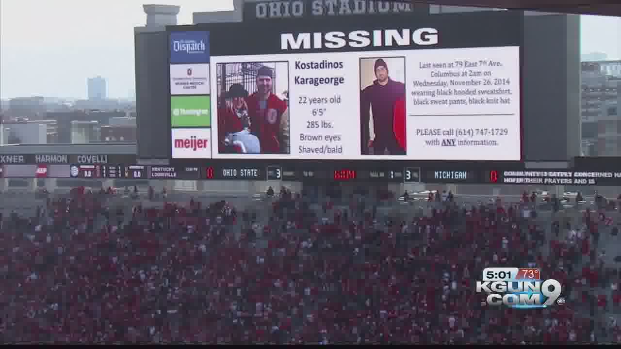 Ohio State: Missing football player found dead
