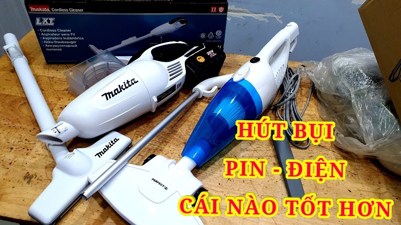 Máy hút bụi siêu nhỏ gọn giá chỉ 595k bảo hành 1 năm |Kĩ thuật máy xây dựng Hồng Nhiên
