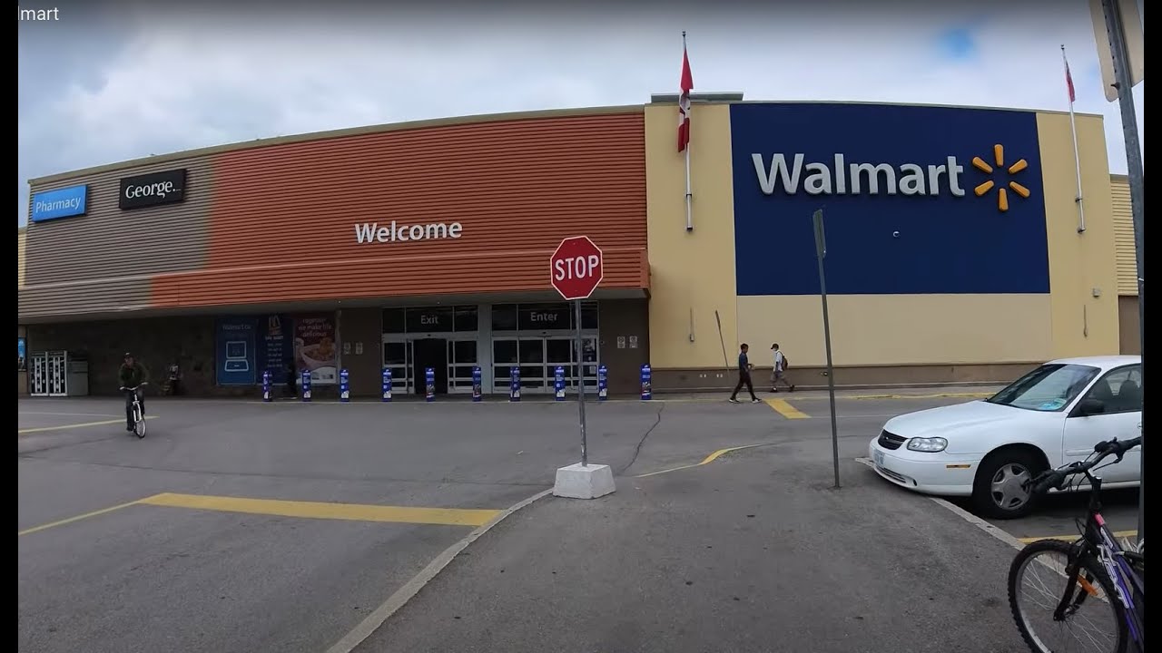 POV Supermarket Shopping - Walmart Supercentre in Scarborough, Ontario, Canada - August 2022