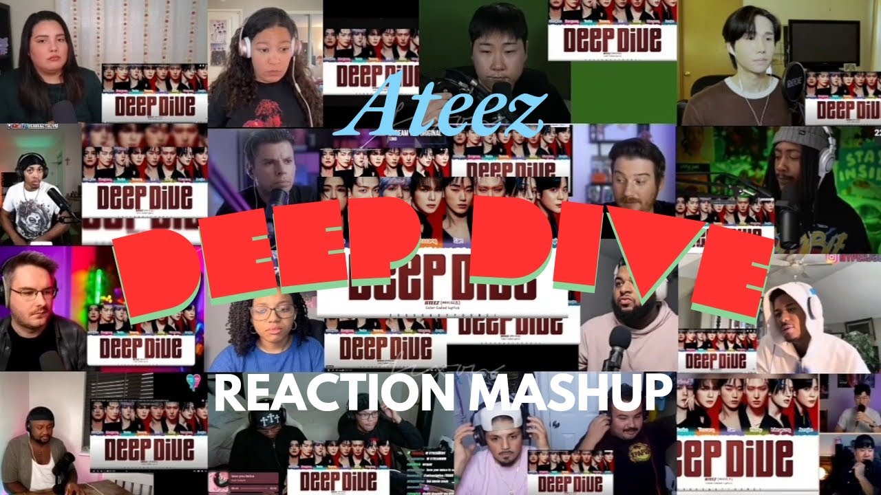 ATEEZ (에이티즈) - 'Deep Dive' Color coded lyrics REACTION MASHUP