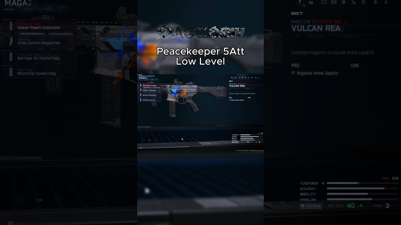 THE *Low Level Peacekeeper BUILD* on BO7 BETA👑#bo7 #callofduty #bo6 #cod #meta #shorts