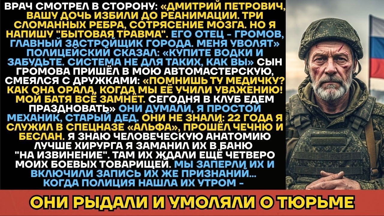 МАЖОРЫ УМОЛЯЛИ О ПОМОЩИ! В Бане Оказался Отец Той Студентки, Которую Они Избили До Реанимации.