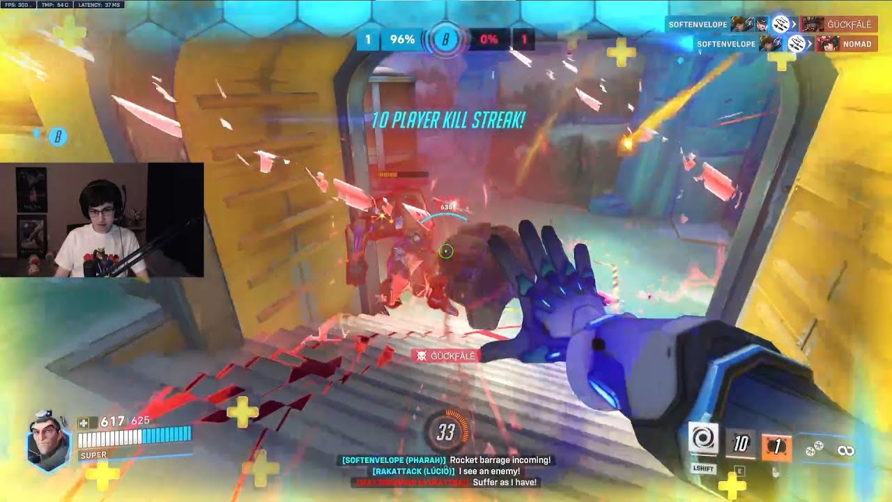 17K DMG! SUPER SIGMA OVERWATCH 2 SEASON 11 TOP 500 GAMEPLAY