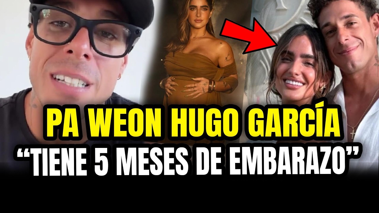 HUGO GARCÍA SE HARTÓ y CONFESÓ que SU NOVIA TIENE 5 MESES de EMBARAZO