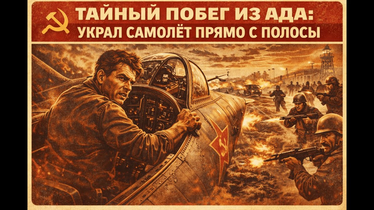 ПОЛУМЁРТВЫЙ УЗНИК УНИЗИЛ ЛЮФТВАФФЕ — ЗАПРЕТНАЯ ИСТОРИЯ