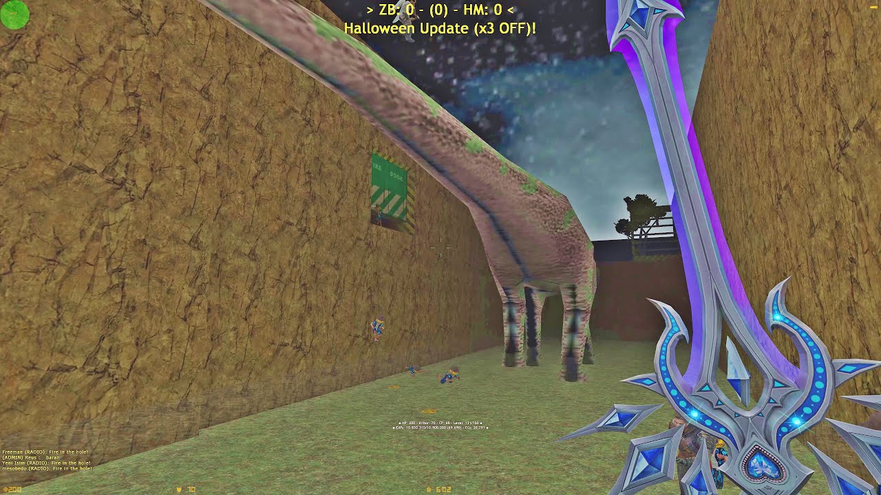 Counter-Strike: Zombie Escape Mod - ze_JurassicWorld_Escape_Dp 🎃