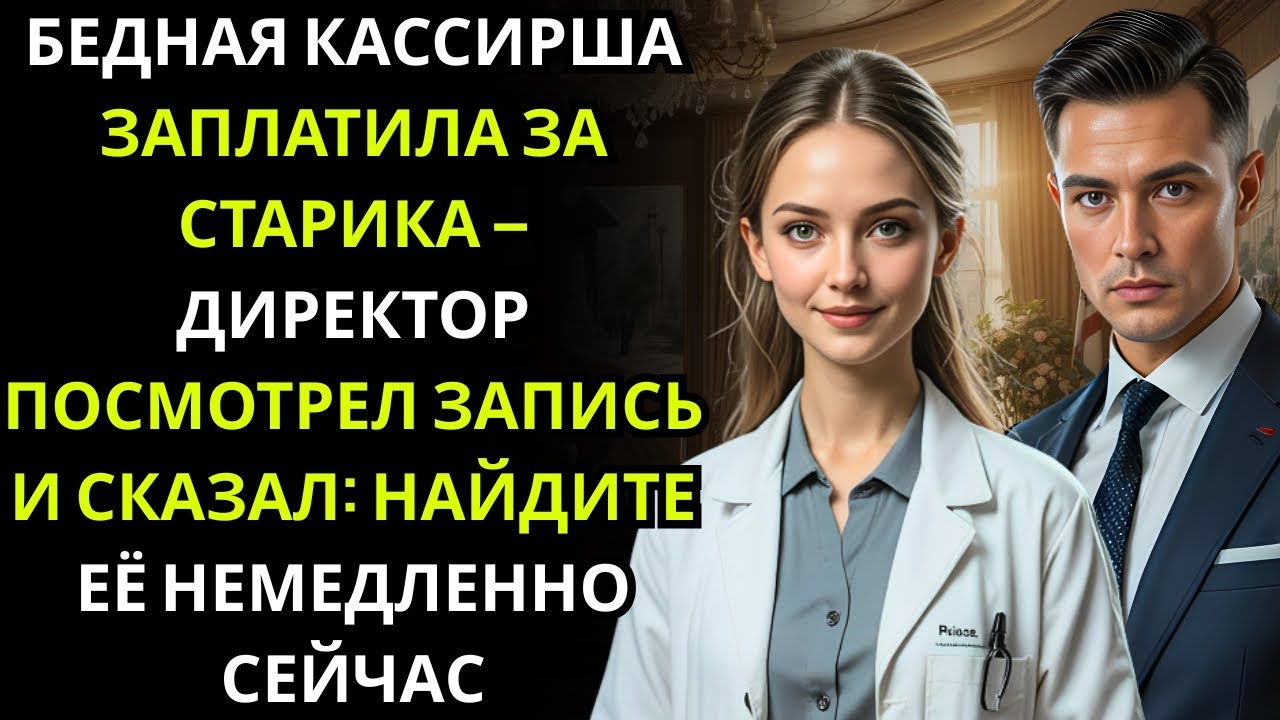 БЕДНАЯ КАССИРША заплатила из своего кармана за старика — ДИРЕКТОР посмотрел запись камер и сказал НА
