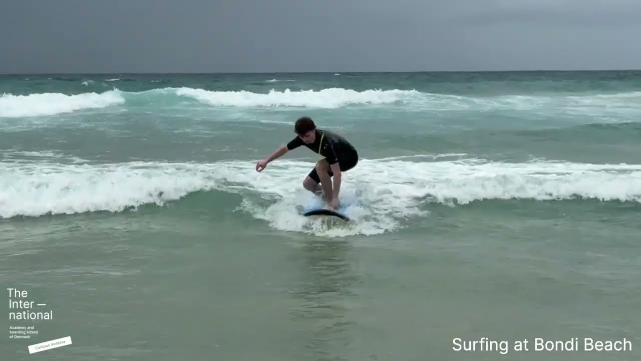 World Trip - Surfing at Bondi Beach, Australia - 2025