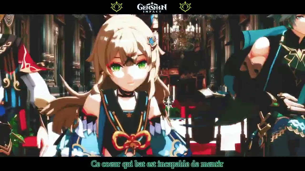 MMD Genshin Impact THE SIXTH SENSE  Merry Christmas