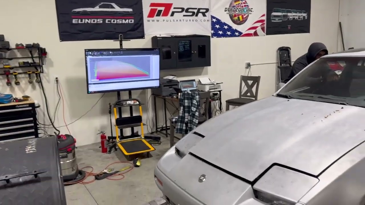 DYNO test on 88 Nissan Z31 300ZX NA