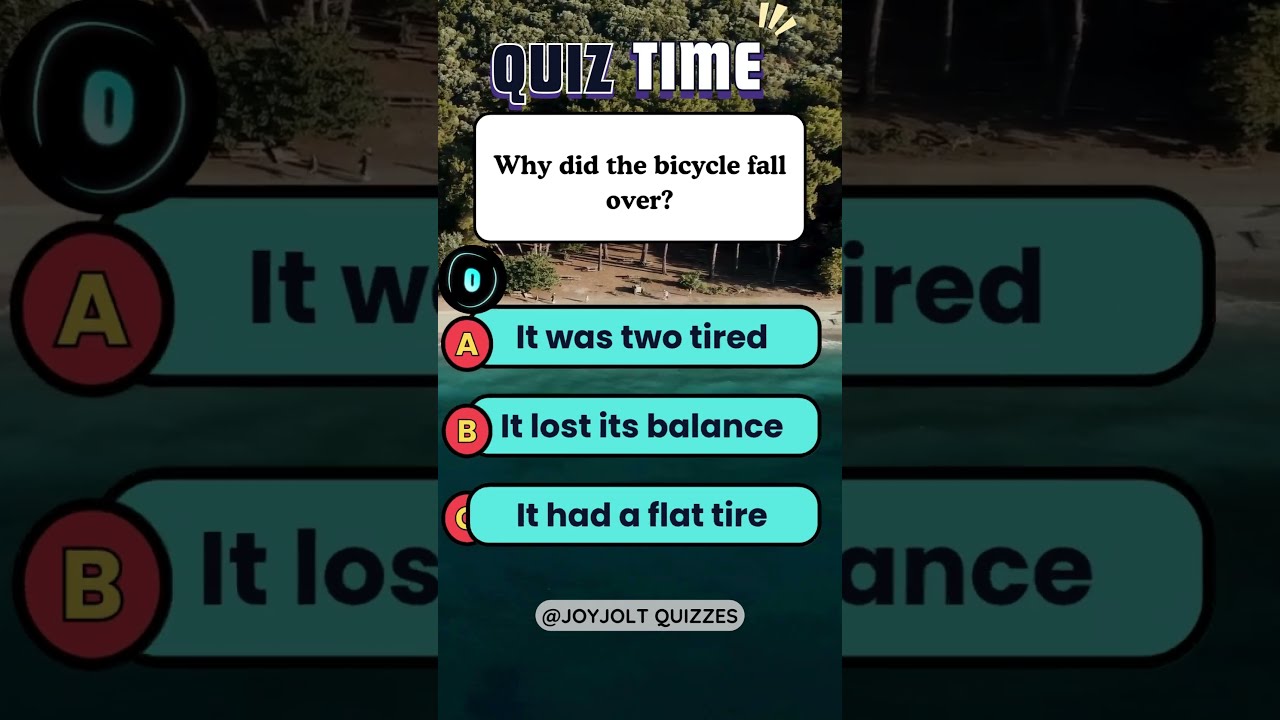 Try This Hilarious Funny Quiz! 😂 Can You Get All Answers Right? | JoyJolt Quizzes