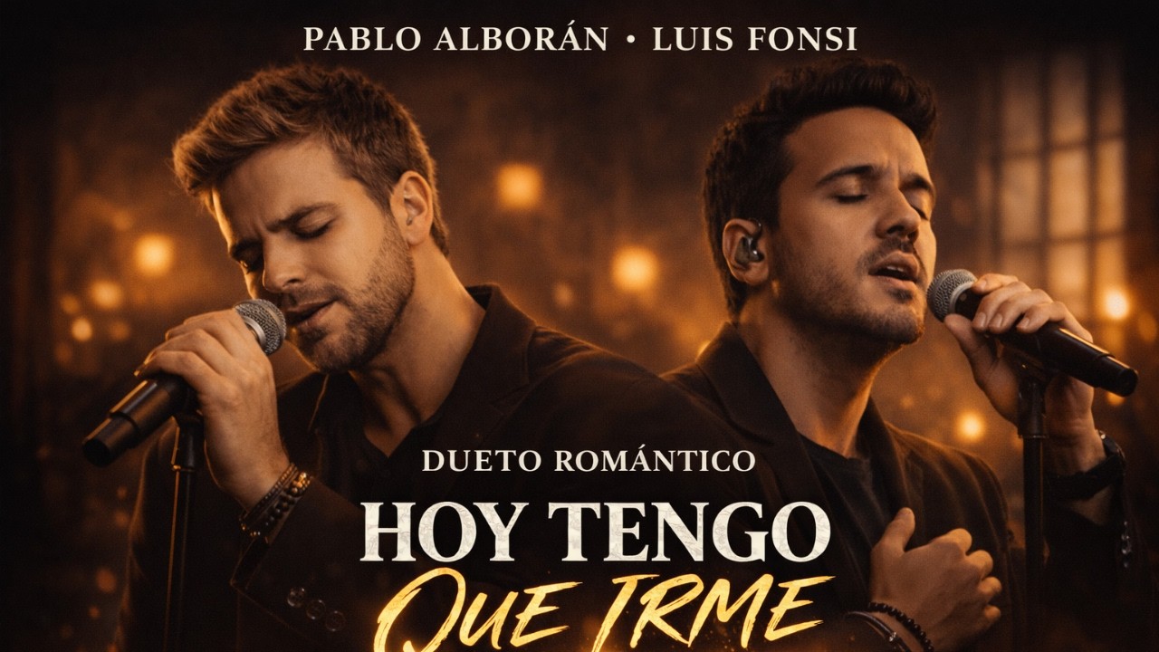 Hoy Tengo Que Irme 💔 Canción Triste de Amor  | Pablo Alboran y Lui Fonsi