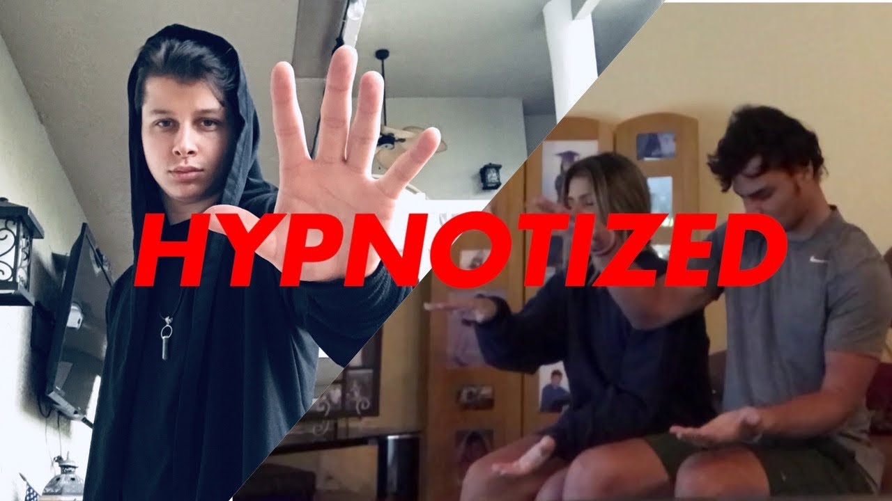 Hypnotist turns girl into living statue