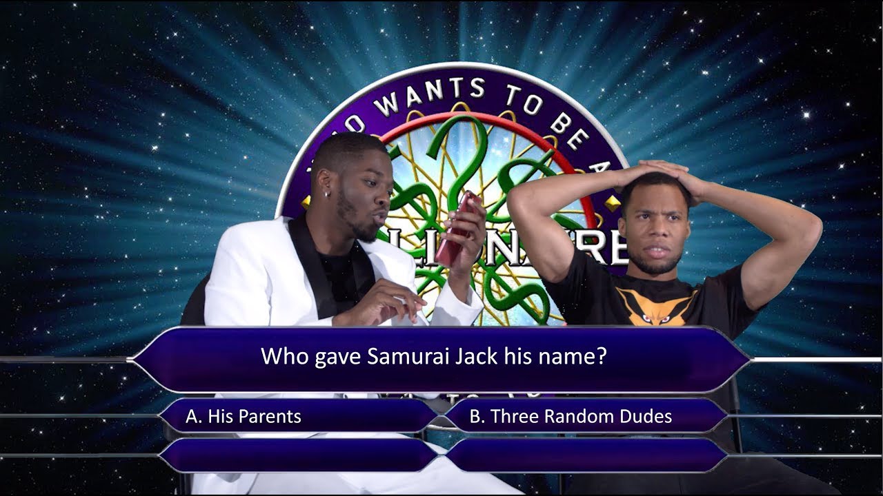 WHO WANTS TO BE A MILLIONAIRE! (CARTOON EDITION)