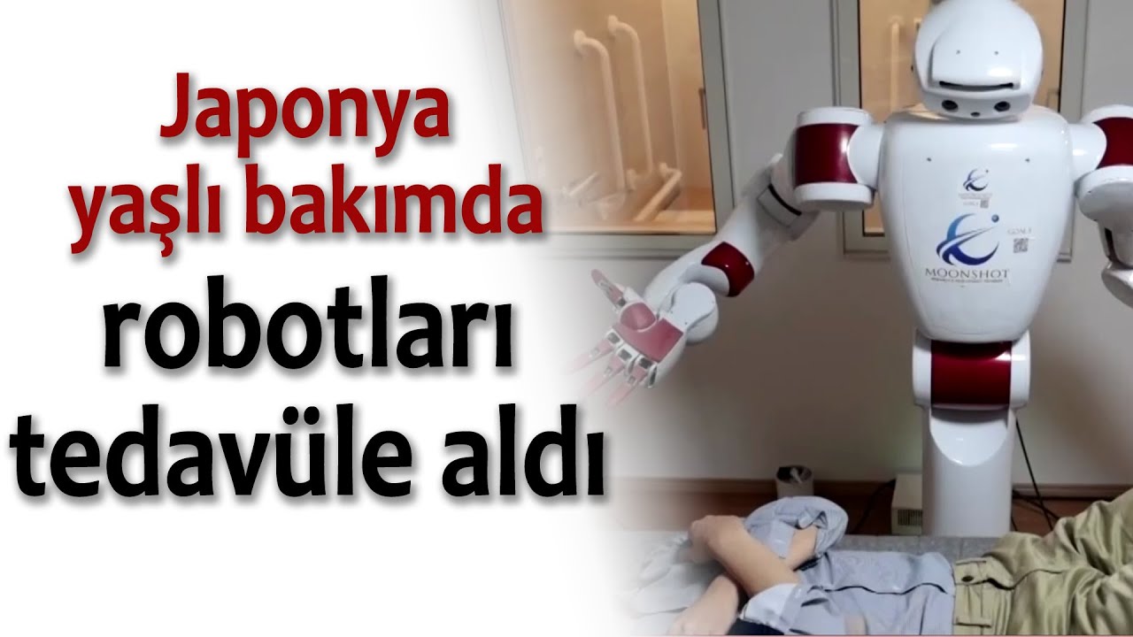 Japonya yaşlı bakımında robotaları tedav&uuml;le aldı
