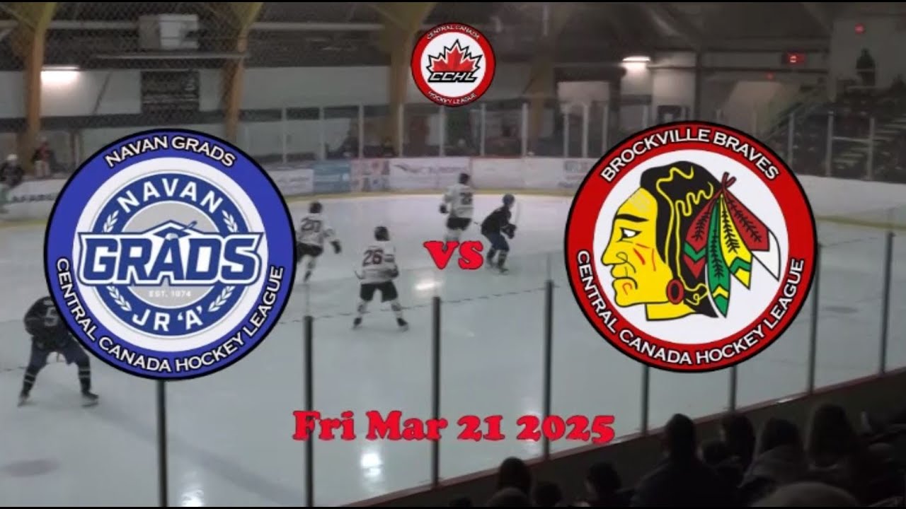 CCHL Highlights Navan vs Brockville Mar 21 2025 1