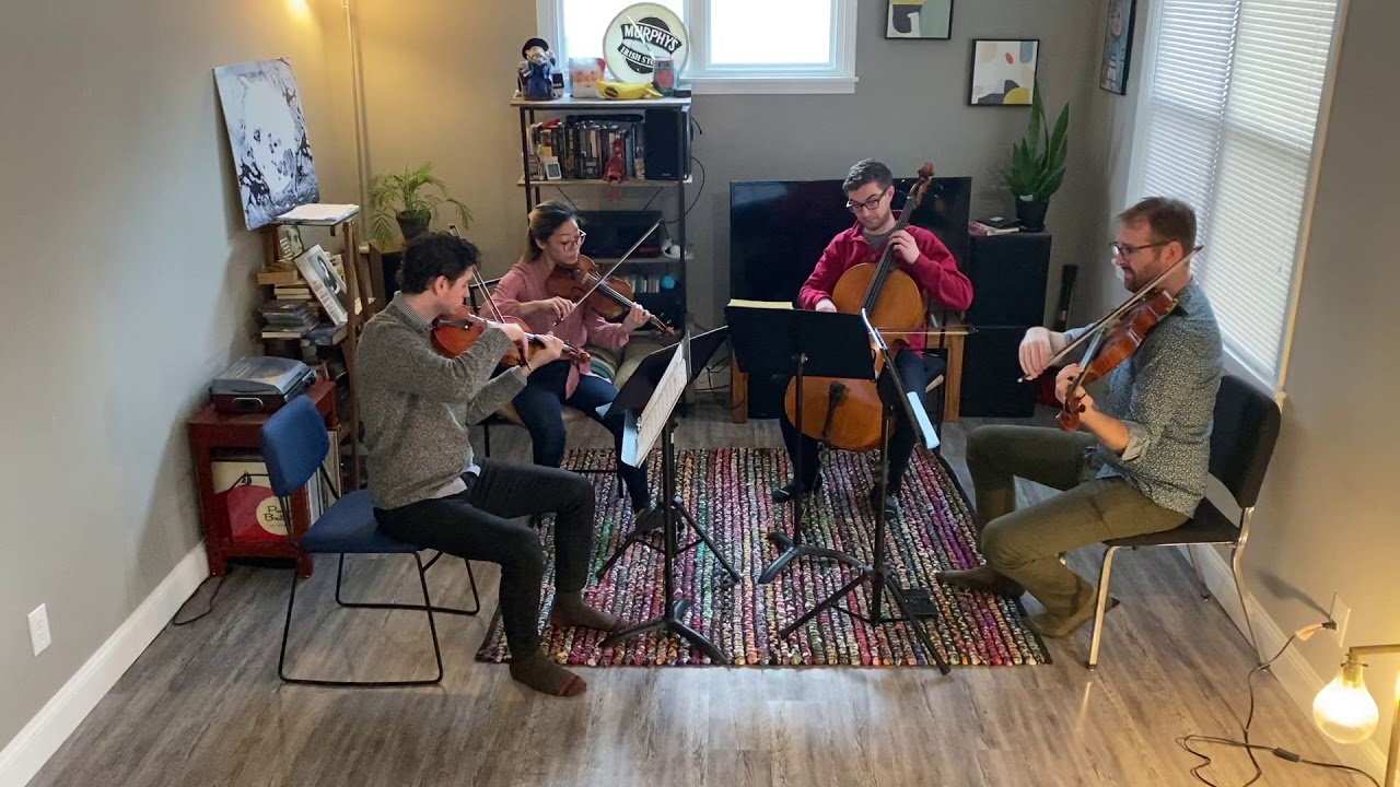 The EPO's Eykamp String Quartet performs the Largo from Dvořák's 
