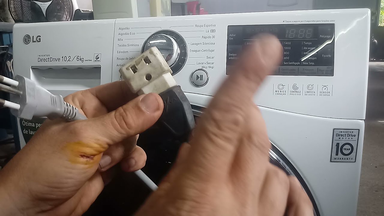 AUTO TESTE LAVA E SECA WD1412RTAB MARCA LG 10.2/6KG