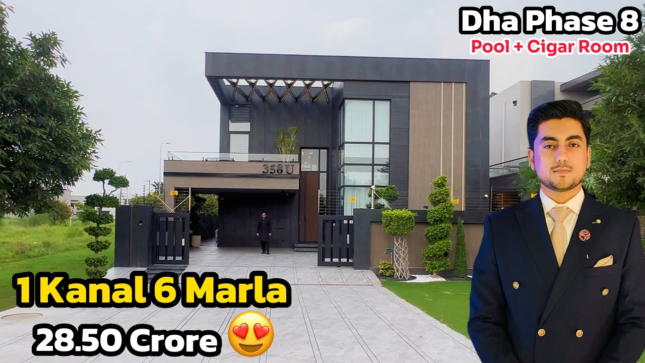 1 Kanal Ultra Modern House For Sale | Fully Furnished | Luxury Interior | Full House Tour