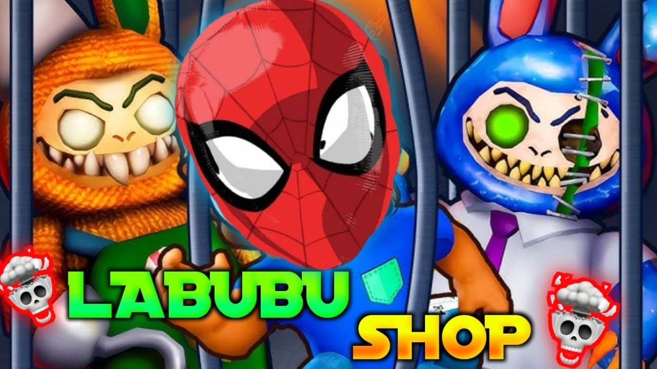 LABUBU SHOP😱|SCARY💀|ROBLOX🤍|ON SPIDEY❤️‍🔥|#roblox#labubuviral#labubu #spidey#gaming#vtg#funny#fun 