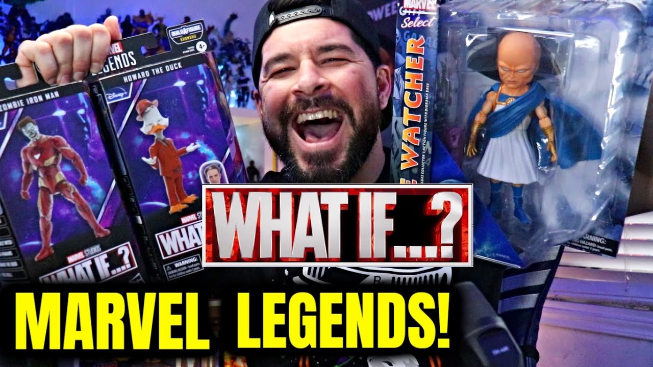 NEW WHAT IF SERIES MARVEL LEGENDS! #intotheam