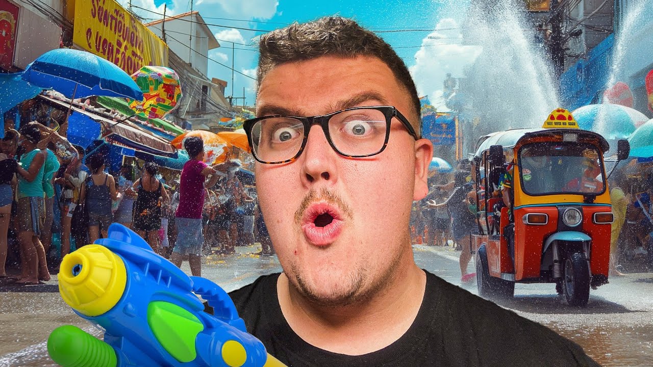 Celebrating SONGKRAN Festival in Bangkok!