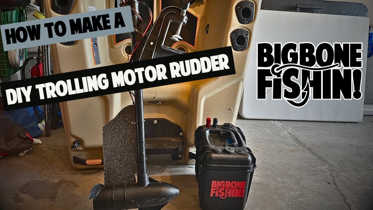 DIY Trolling Motor Rudder/Bullnose