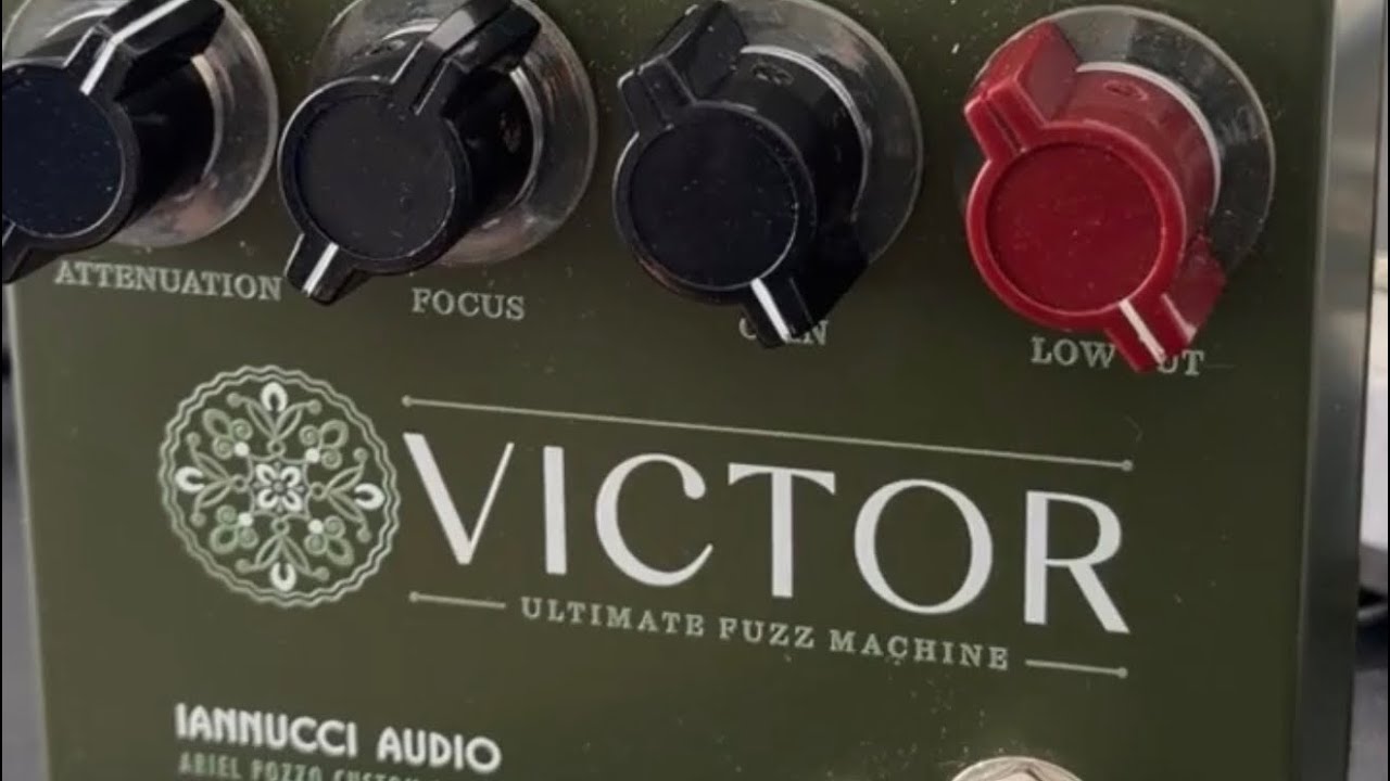 Probando pedales raros #2: Iannucci Audio VICTOR