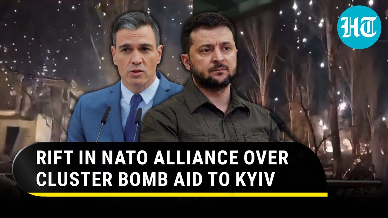 Biden's Cluster Bombs Divide NATO; Big Rift Over Aid To Ukraine | Spain Joins UK To Oppose U.S.
