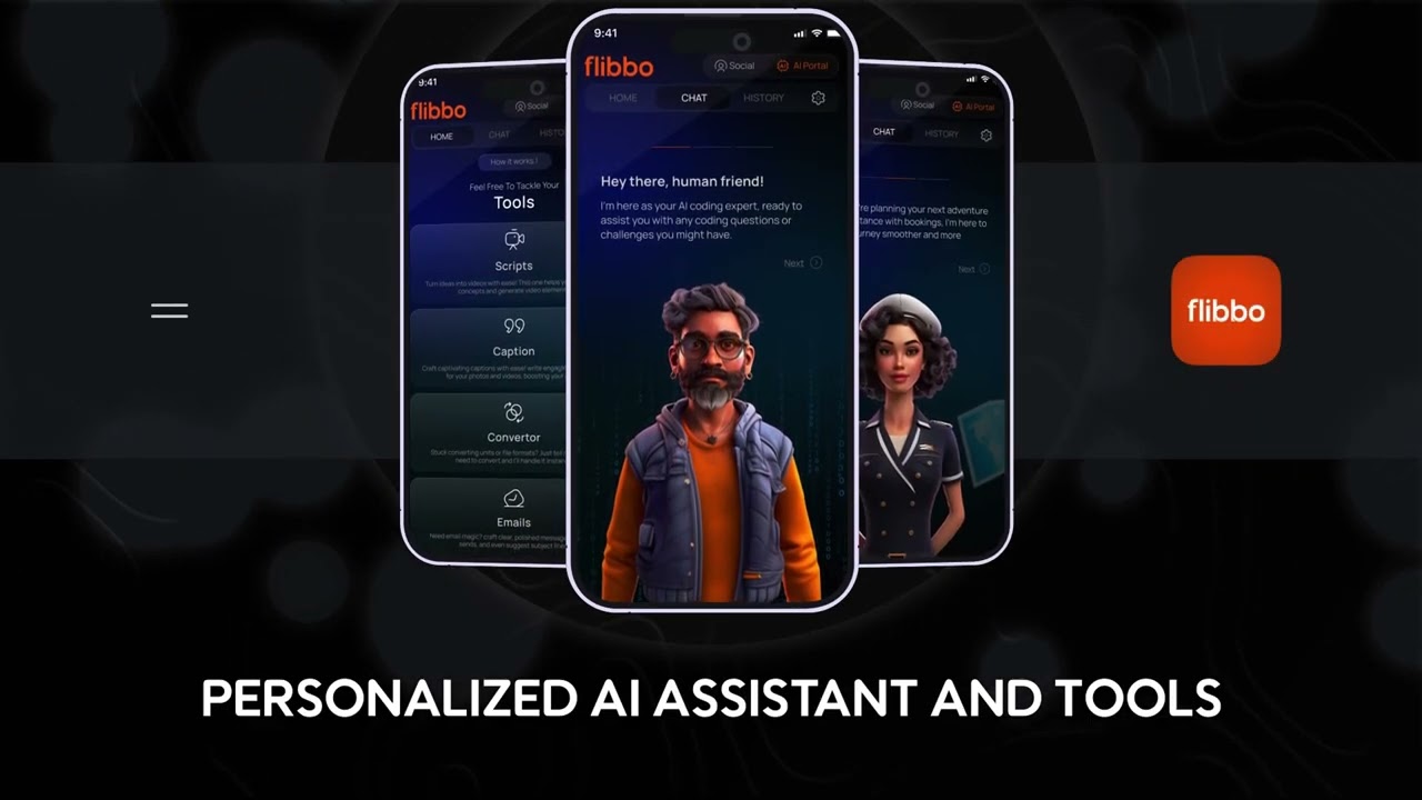 FLIBBO -  AI-based social platform