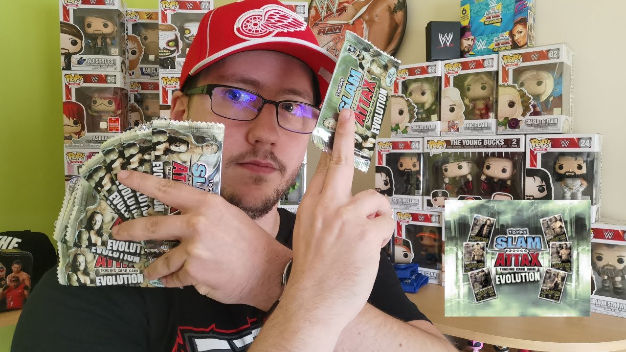 [Slam Attax] Je vous présente l'ouverture de 20 boosters WWE Slam Attax Evolution!