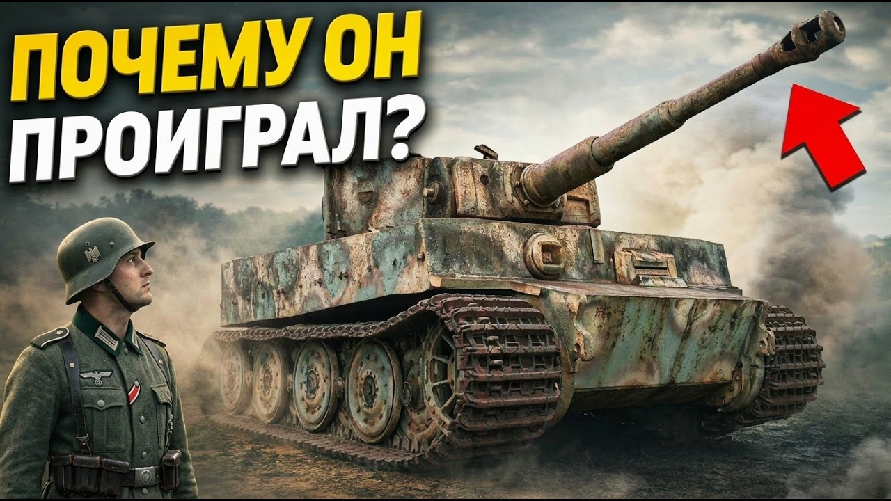 Почему немецкий «Тигр» уступал советскому Т-34, несмотря на свою мощь? История создания танка.