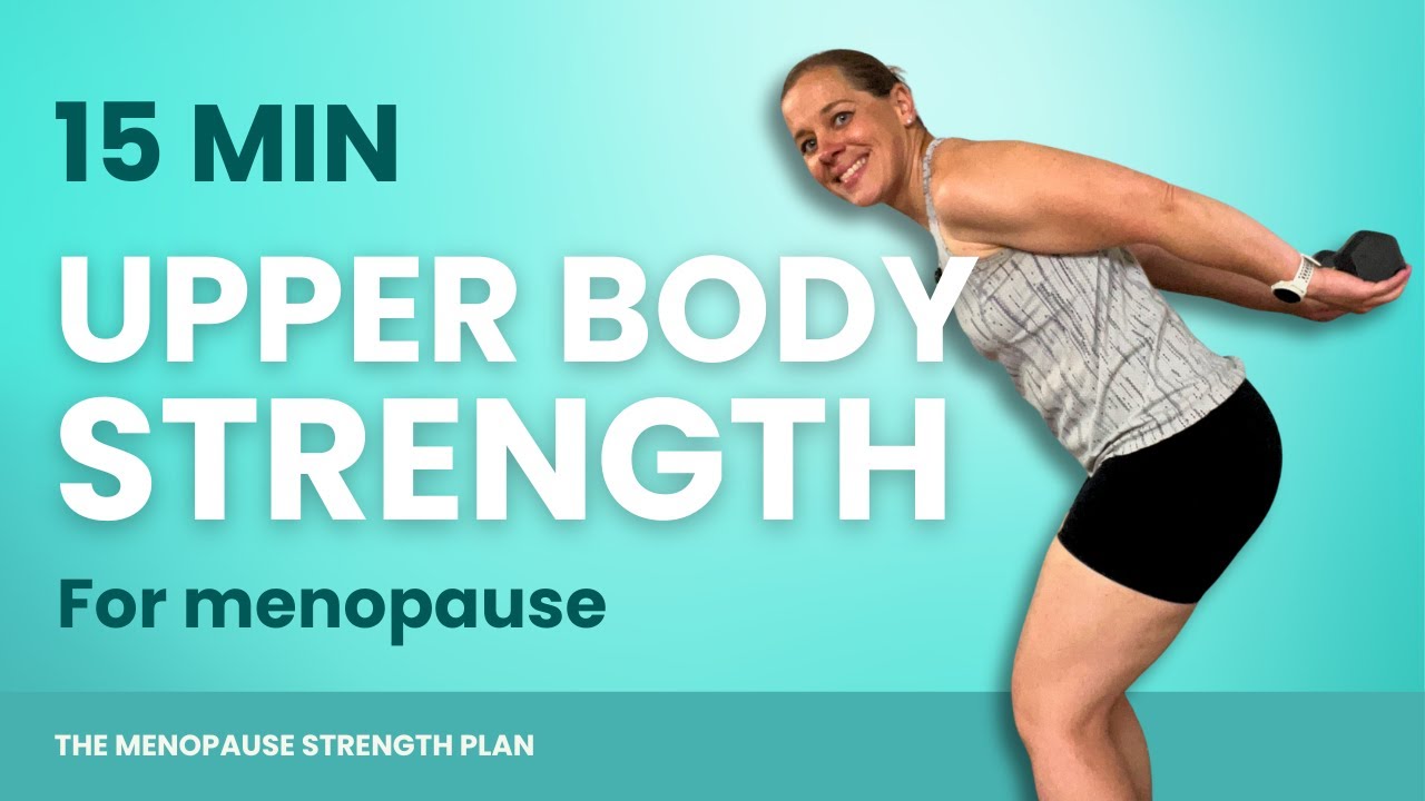 Strength for Menopause | Build Arm & Shoulder Muscle - 15 Mins