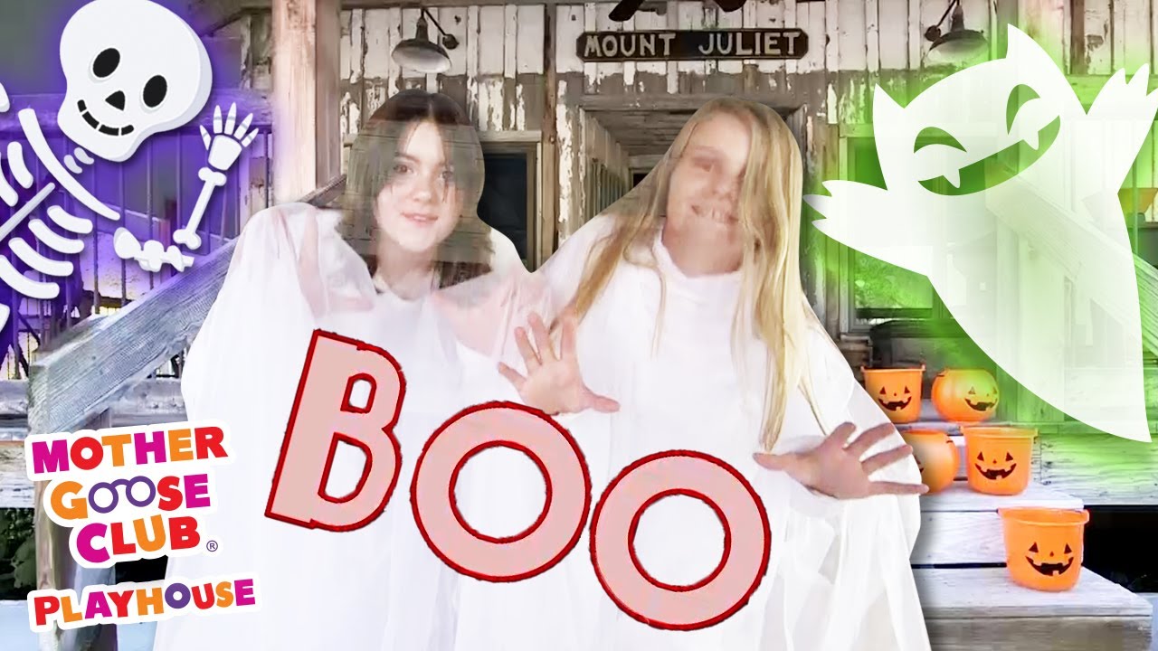 Ghost Family (Music Video) | Halloween Song | Mother Goose Club Playhouse Songs & Nursery Rhymes
