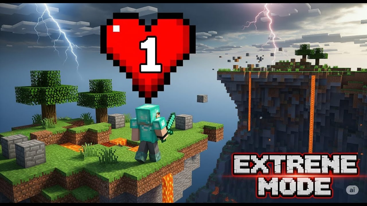 Comienza el desafio! / Minecraft Extreme mode Cap.1