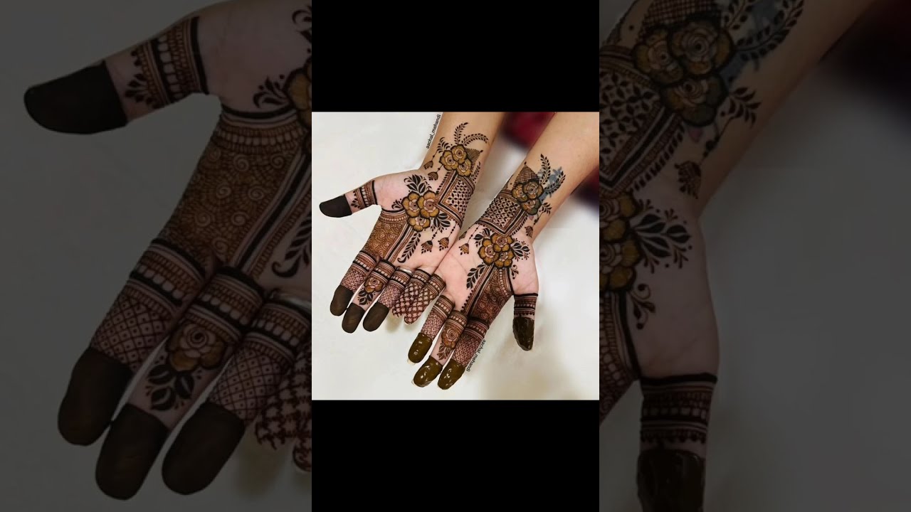 Simple mehndidesigns #artist #viral #mehndi #views #trending #edit #shorts #video #like @HinaBySonia