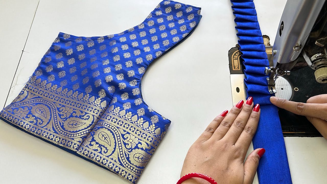 Model Blouse Neck Design | Blouse Back Neck Designs | Cutting And Stitching Back Neck Blouse Design