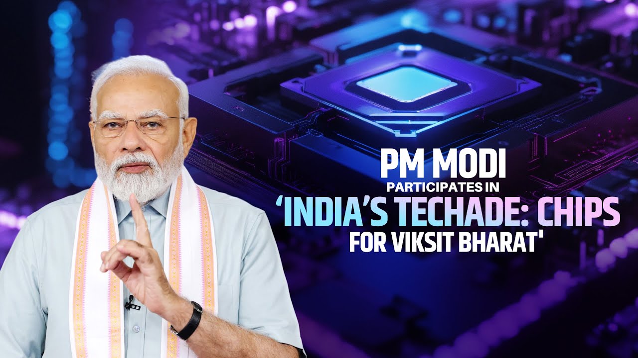 LIVE: &ldquo;Scripting history&hellip;&rdquo; PM Modi at foundation stone laying ceremony of 3 semiconductor facilities