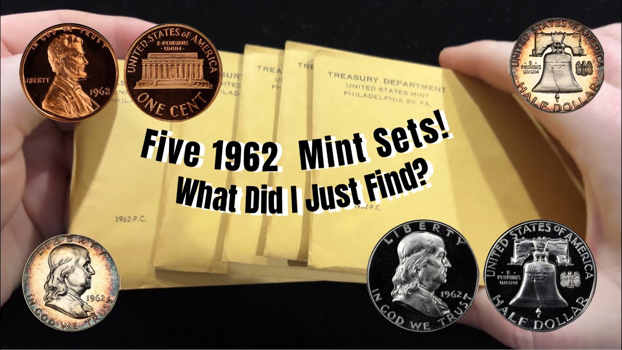I opened five 1962 U.S. Proof Sets & found some surprises!