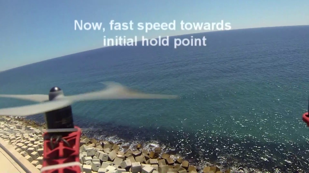 LifeLine Test Over Water Onboard View