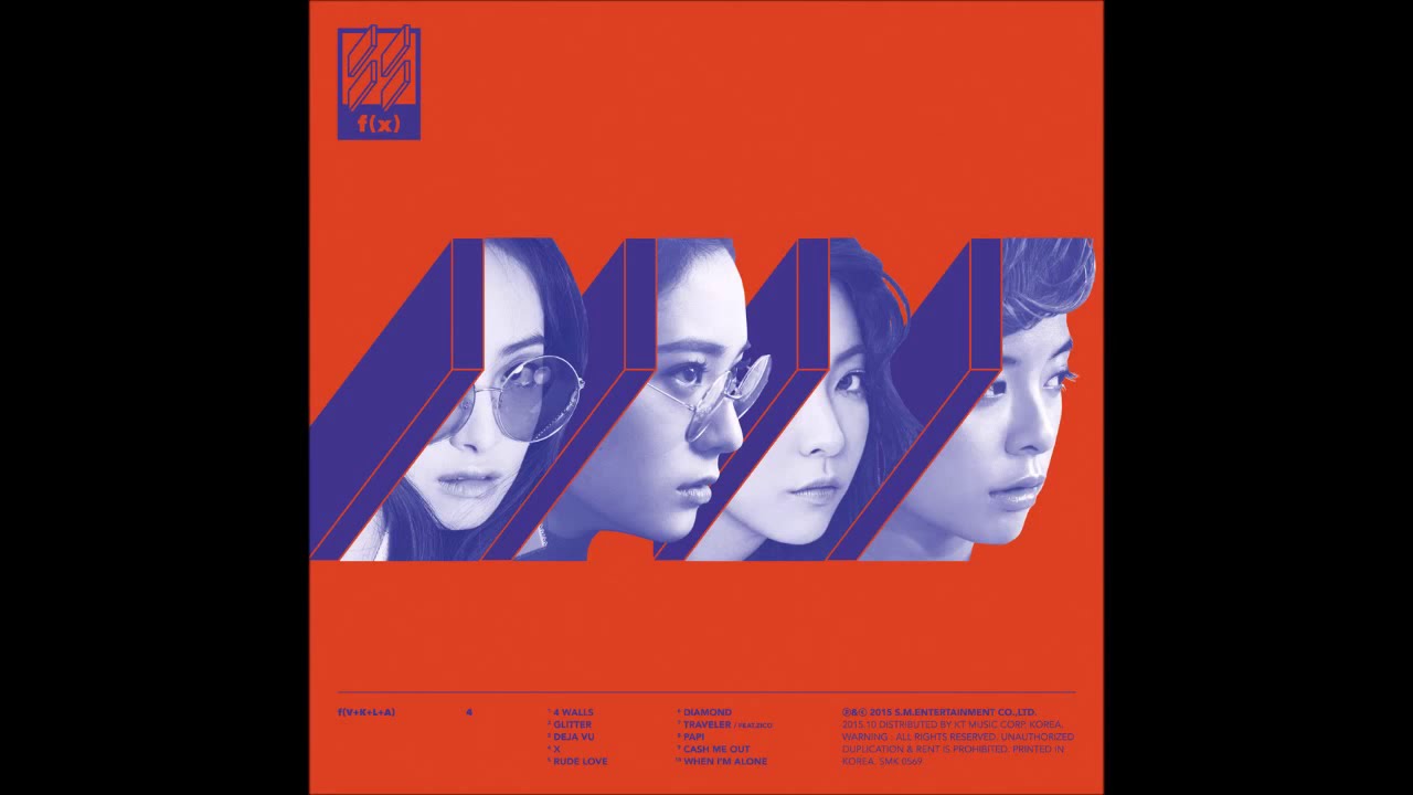 [Clean Inst.] f(x) 에프엑스 'When I'm Alone' (Inst.)