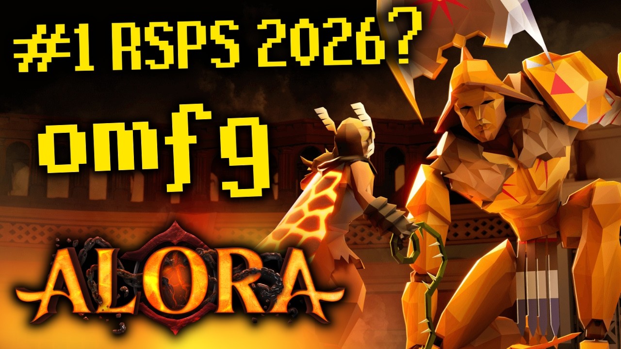 THE BEST OSRS RSPS OF 2026! ALORA RSPS HAS BEEN ONLINE FOR 10 YEARS! (MASSIVE GIVEAWAY)