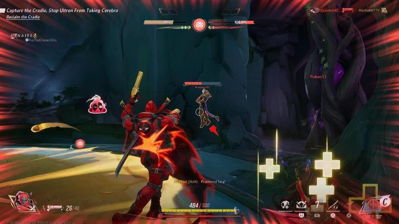 Marvel Rivals Healer Deadpool! GAMEPLAY