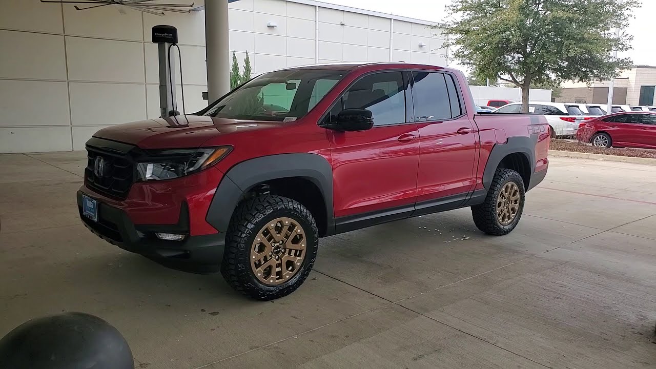World's First Lifted 2021 Honda Ridgeline @ Honda of Fort Worth