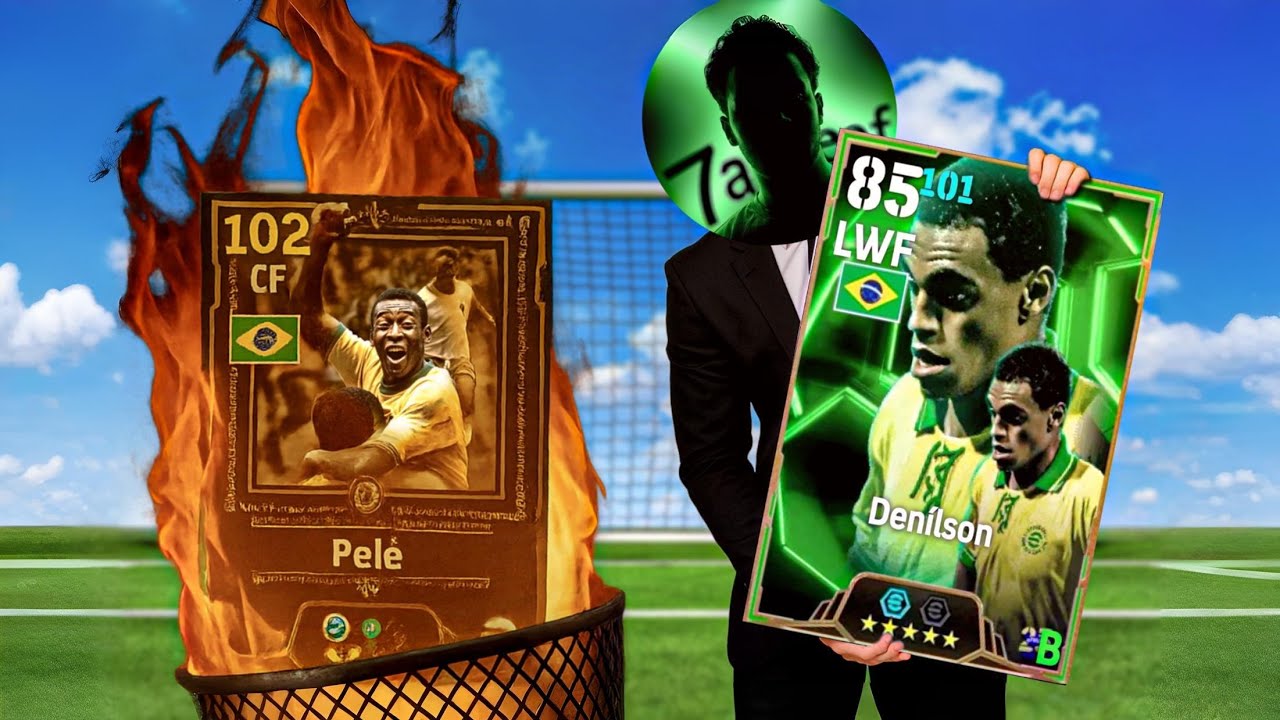 جربت العب بالساحر البرازيلي خليفة بيليه 😂💔 شاهد رد فعل بيليه 💀 | efootball 2025