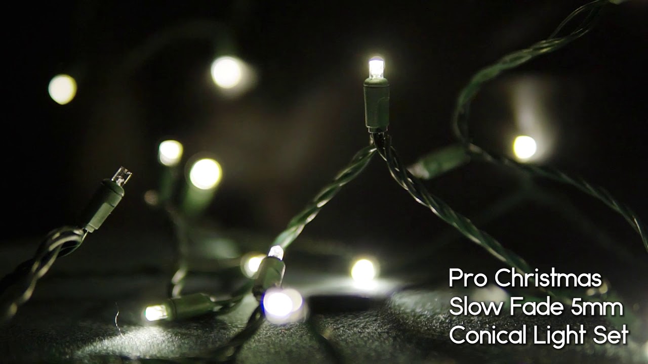 Pro Christmas Light Sets - Slow Fade, Strobe & Twinkle - Christmas Designers