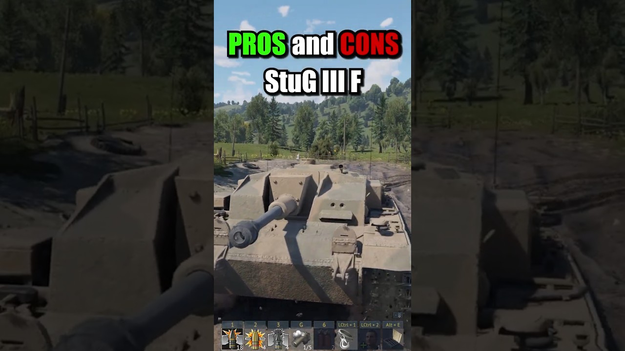 Pros and Cons of the StuG III F