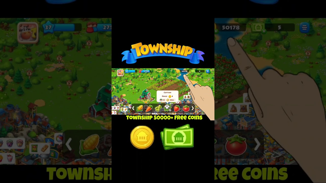 Township Free 50000+ Coins