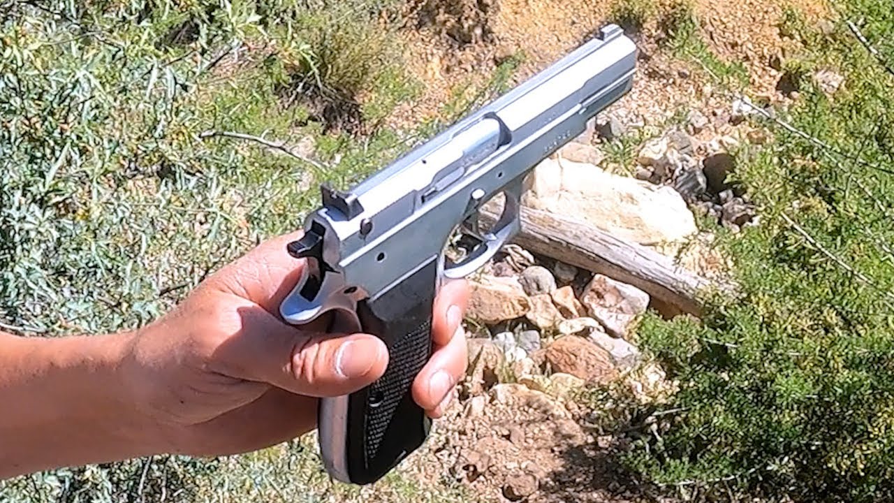 Shooting the Official 9mm ARMI FRATELLI TANFOGLIO TA 90 Based on the CZ-75 Platform