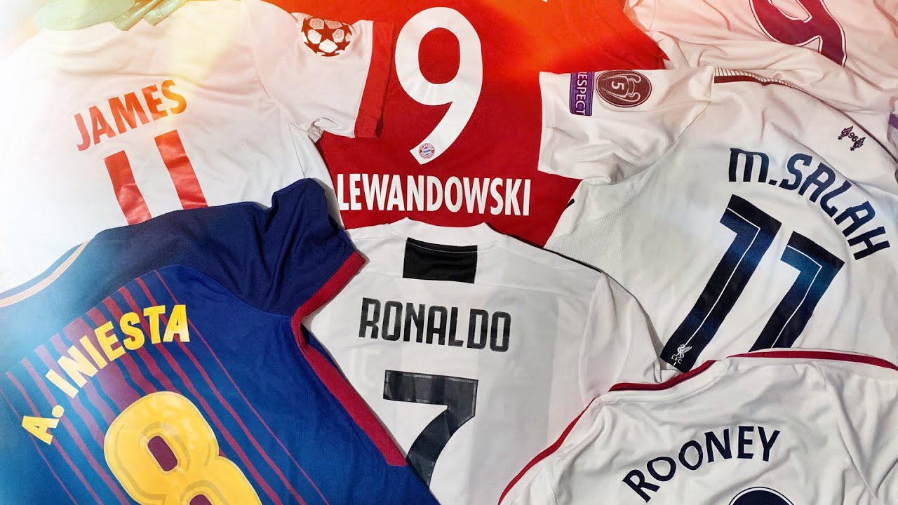 MI COLECCIÓN DE CAMISETAS DE FÚTBOL | TAG DEL JERSEY 🔥